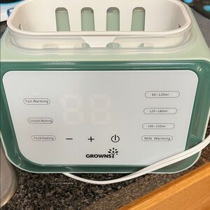 Green Baby Bottle Warmer - Fast & Constant Warming